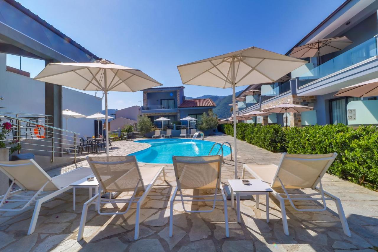 Theros Villas & Suites Hriszí Amudiá Kültér fotó